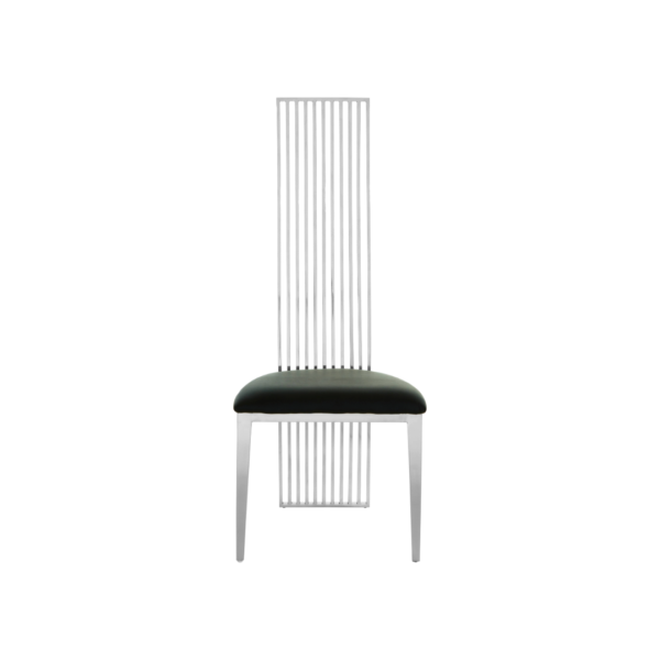 Contemporary Silver Dining Chair