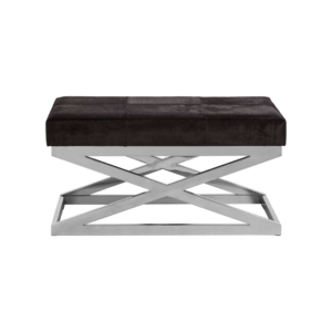 Luxe Cowhide Bench