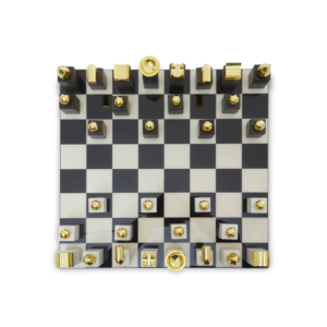 Marble and Wooden Chess Set