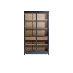 Alantra Dark oak Display Cabinet