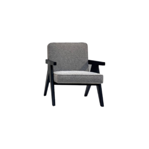 Ross Armchair, twenty10 designs, a solid ash chair with premium grey upholstery. Shop at Louis & Henry