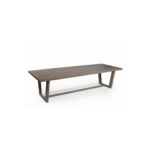 Clay Rectangular Outdoor Table. A premium solid teakwood outdoor table, extra large