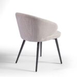 COLONIA Sand-Coloured Upholstered Dining Chair