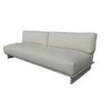 LANGE Teak and Rope Sofa Module for Outdoor Use, LANGLE Sofa Module in Garden, LANGLE Porch Sofa Module