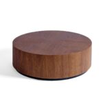 Naples Set of 3 dark oak coffee tables