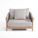 POSITANO Rope and Natural Teak Armchair