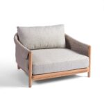 POSITANO Rope and Natural Teak Armchair