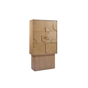 NIZA Natural Wood Cabinet