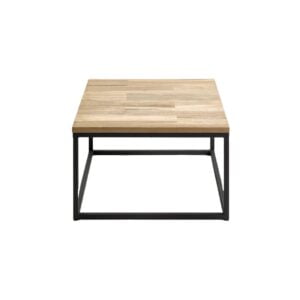 Milly Graphite and Teak Outdoor Coffee Table