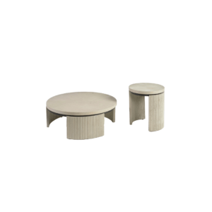 Serena Grey Coffee Table and Side Table Set