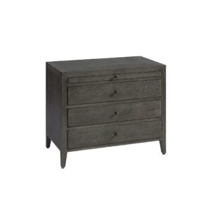 MARIO Grey Chest of Drawers with Tray