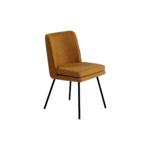 CHAIRA Dark Mustard Upholstered Chair