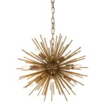 NORA Gold Steel Pendant Lamp