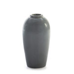 NADIA Grey Ceramic Floor Vase with a contemporary design and stunning grey finish, perfect for modern interiors.