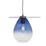 MILANO Blue Crystal Pendant Light, perfect for traditional and contemporary interiors, with a blue crystal screen and adjustable wire length. Product Code: TN5064796.