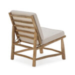 ORLEN Natural Teak Armchair with a warm wooden finish and ergonomic design