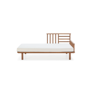 outdoor daybed, teak lounge furniture, sustainable patio daybed, modern garden bed, weather-resistant outdoor furniture, poolside lounger, versatile exterior seating. Shop luxury Garden Furniture at Louis & Henry