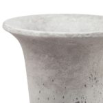 Stone Effect Urn Planter – Sculptural Planter with Stone Finish for Entryway or Garden, Ideal for Faux Florals.