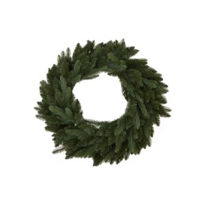 Pine Wreath – 60 cm, featuring lifelike green pine branches, perfect for holiday décor or year-round use.