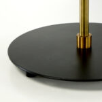 LUMIÈRE Table Lamp with a black metal dome shade – modern and minimalist lighting for desks, side tables, or nightstands.