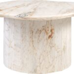 Atol Coffee Table – Golden Calcutta Marble with Satin Polish Finish