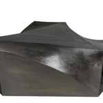 Elysium Gun Metal Coffee Table – Modern Sculptural Steel Design