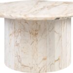 Atol Coffee Table – Golden Calcutta Marble with Satin Polish Finish