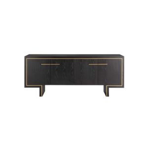 VERANI Black Ash Veneer Sideboard