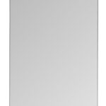 ROMAN Mirror with Purple Breccia Marble base, satin-polished finish, and sleek glass design, standing at 165 cm in height for elegant interiors.