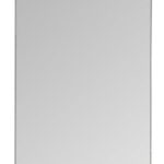 ROMAN Mirror featuring a Toronto Marble base with a satin-polished finish and sleek glass design, standing 165 cm tall for sophisticated interiors.