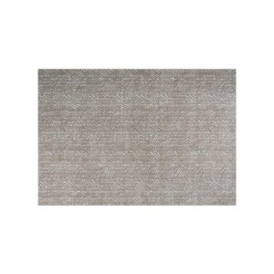 AYLA Rug – a modern designer rug by The London Rug Company, featuring a leaf-inspired pattern in soft brown, grey, and white hues with a 12mm pile height.