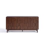 INDOME Brown Wooden Sideboard