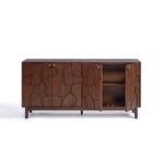 INDOME Brown Wooden Sideboard