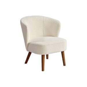 CAPRI Ivory Upholstered Armchair