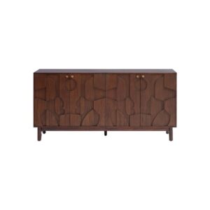 INDOME Brown Wooden Sideboard