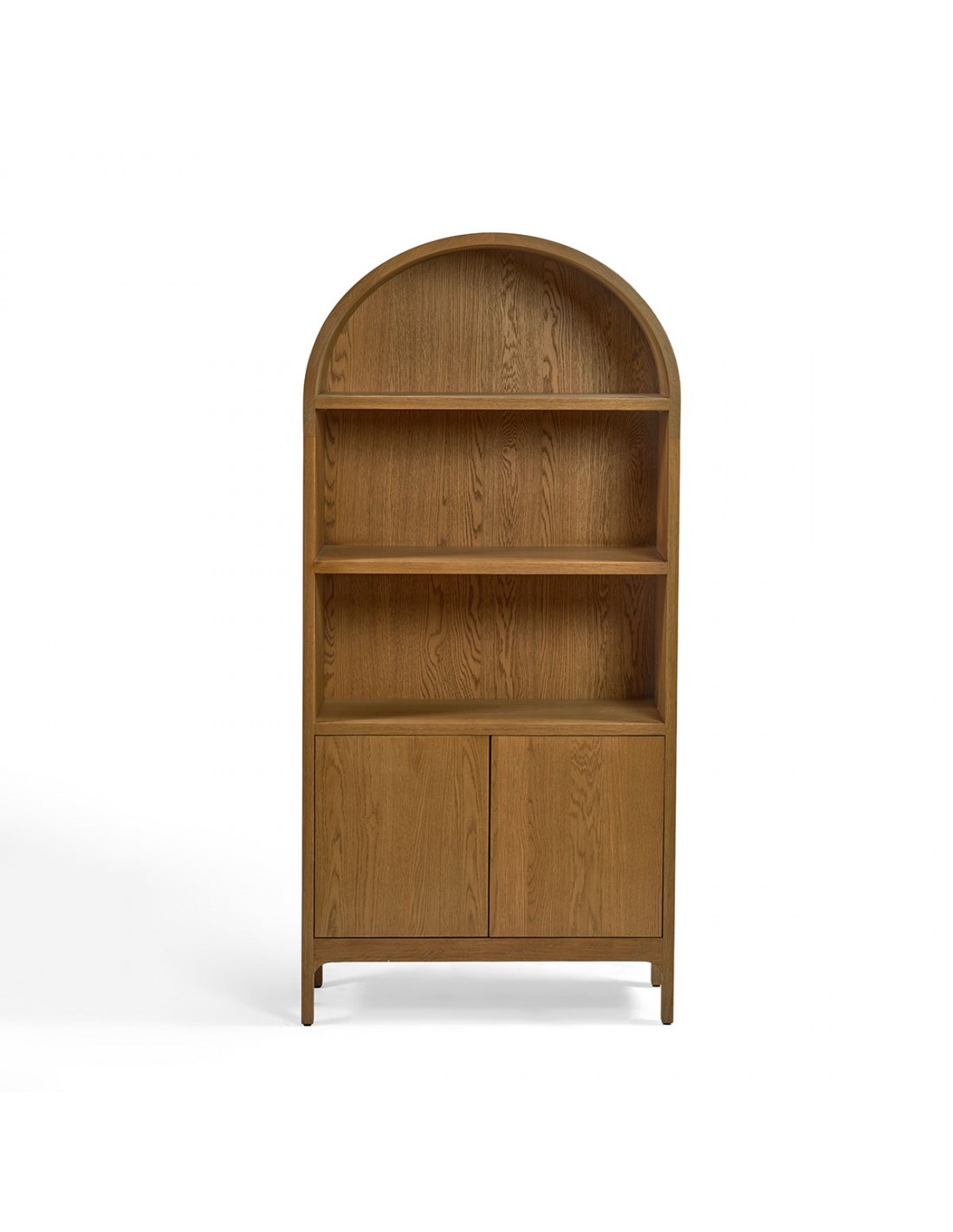 REIMS Natural Oak Display Cabinet Crisal Decoracion REIMS Natural Oak Display Cabinet Crisal Decoracion