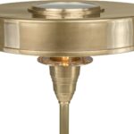 Add a touch of vintage charm to your space with the AURIOL Black Floor Lamp, crafted in brass with an antique black finish. Features an E27 socket and elegant proportions.