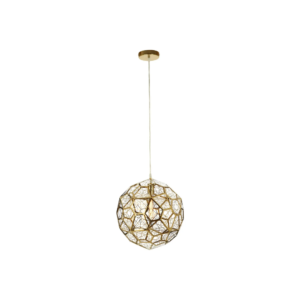 Minimalist pendant lamp with a sleek celestial design, ideal for modern and Scandinavian spaces.