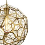 Minimalist pendant lamp with a sleek celestial design, ideal for modern and Scandinavian spaces.