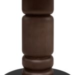 BEADS Dining Table with round Black Rock laminate top and sculptural turned beechwood pedestal base – 120 cm diameter modern centrepiece. Let me know if you’d like this format applied to the rest of your products too. Ask ChatGPT