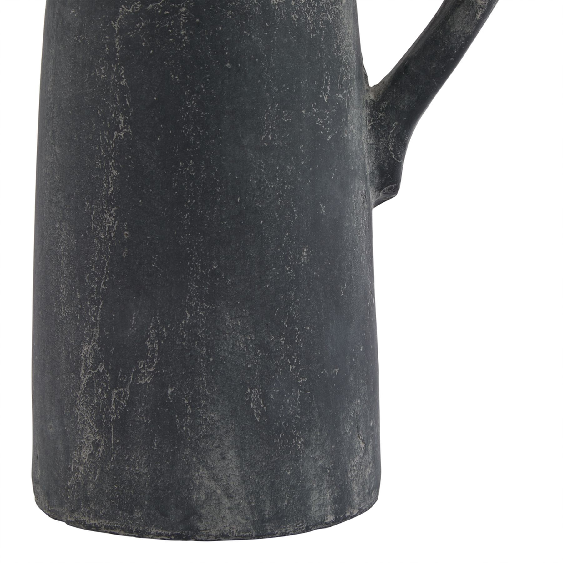 AMALFI Grey Tall Jug – Sculptural ceramic jug with matte grey finish and Mediterranean design