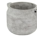 ATHENA Stone Hydria Pot – Greek-inspired ceramic hydria with patina finish and classic Mediterranean design