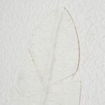 Large Quill White Feather Art in handcrafted beaded frame with brown and white neutral palette for versatile interior décor.