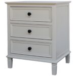 BELMONT Collection 3 Drawer Bedside Table