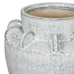 DARA Medium Hydria Vase – neutral ceramic hydria-shaped vase with sculptural form.