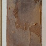 SEDORA Hand Painted Canvas In Frame – hand-painted textured wall art with bold contrast and wooden frame, ideal for contemporary or modern interior décor.