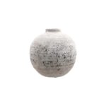 TIBER Large Stone Ceramic Vase – Premium stone ceramic vase with crackled finish, suitable for artificial or fresh flowers, ideal for modern or traditional interiors.