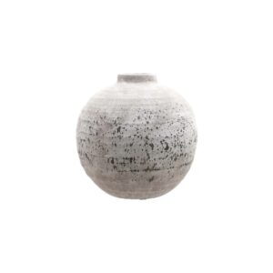 TIBER Large Stone Ceramic Vase – Premium stone ceramic vase with crackled finish, suitable for artificial or fresh flowers, ideal for modern or traditional interiors.