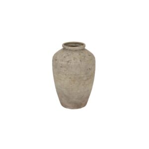 beige stone vase quality full image
