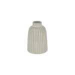 MONTE Medium Bell Vase – Stone-effect ceramic vase with bell-shaped silhouette, ideal for modern interiors or coordinated decorative displays.